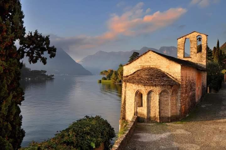 Casa Intignano - Appartamento Con Terrazzo Vista Lago Tremezzo Eksteriør bilde