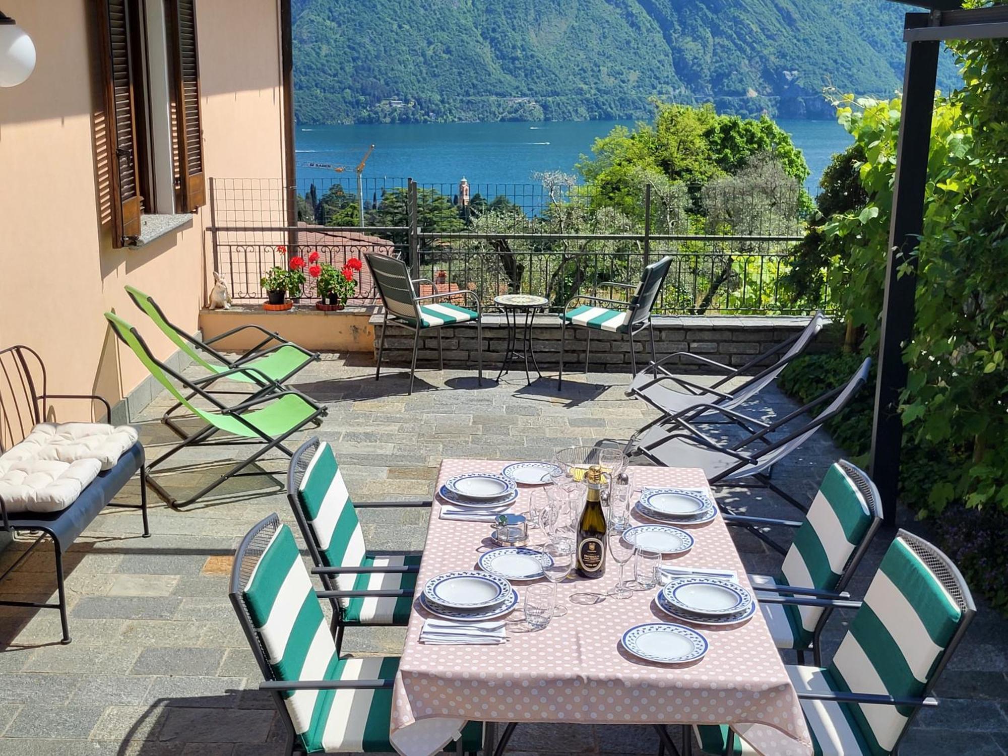 Casa Intignano - Appartamento Con Terrazzo Vista Lago Tremezzo Eksteriør bilde